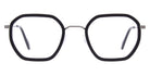 Andy Wolf® 4801 ANW 4801 01 49 - Black/Gun Eyeglasses