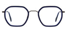 Andy Wolf® 4801 ANW 4801 06 49 - Brown/Blue Eyeglasses