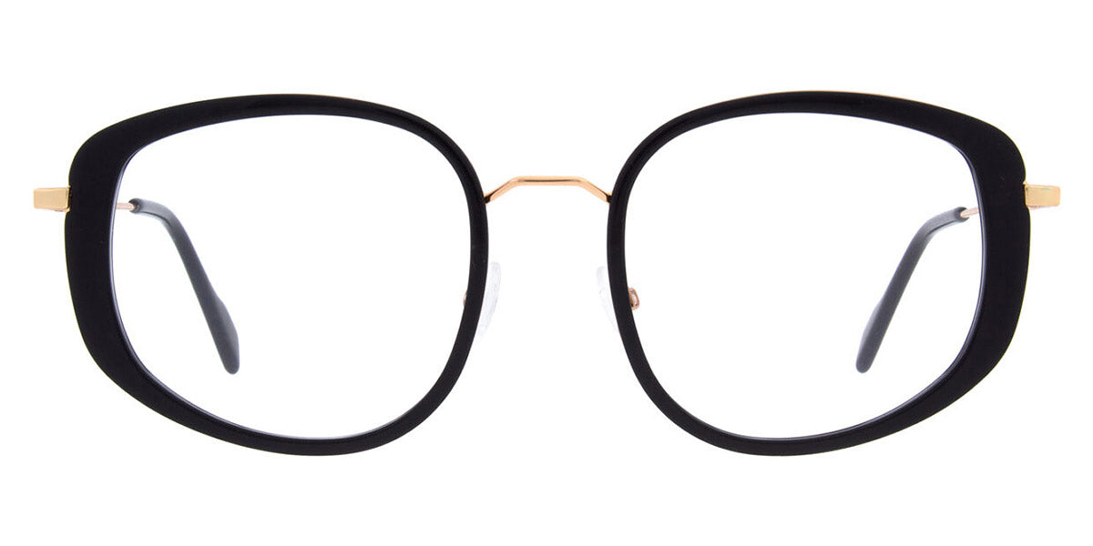 Andy Wolf® 4802 ANW 4802 01 53 - Black/Rosegold 01 Eyeglasses