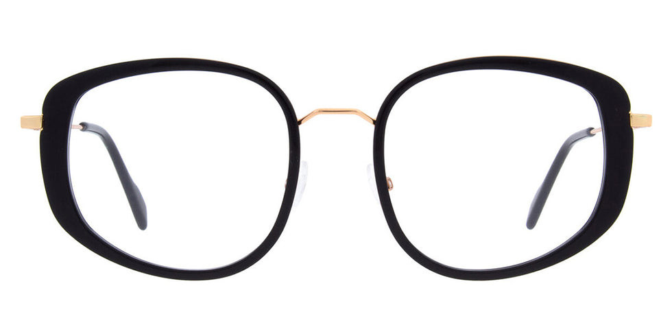 Andy Wolf® 4802 ANW 4802 01 53 - Black/Rosegold 01 Eyeglasses
