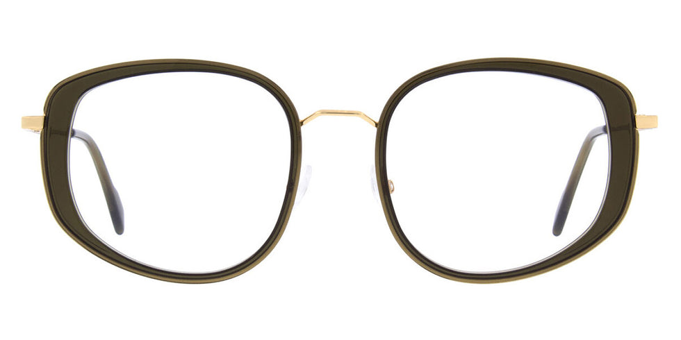 Andy Wolf® 4802 ANW 4802 05 53 - Green/Gold 05 Eyeglasses