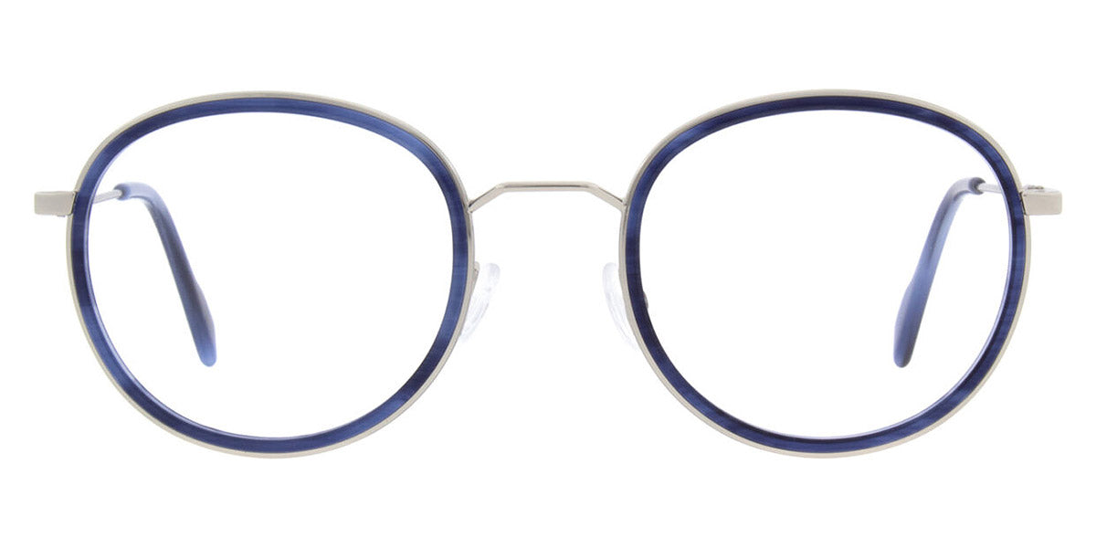 Andy Wolf® 4803 ANW 4803 04 49 - Blue/Silver 04 Eyeglasses