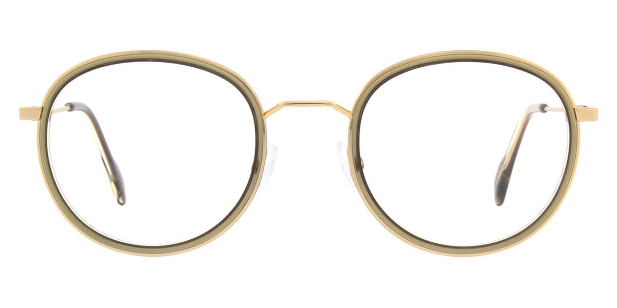 Andy Wolf® 4803 ANW 4803 05 49 - Green/Gold 05 Eyeglasses