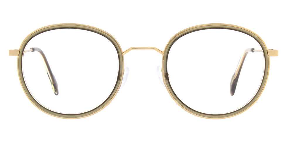 Andy Wolf® 4803 ANW 4803 05 49 - Green/Gold 05 Eyeglasses