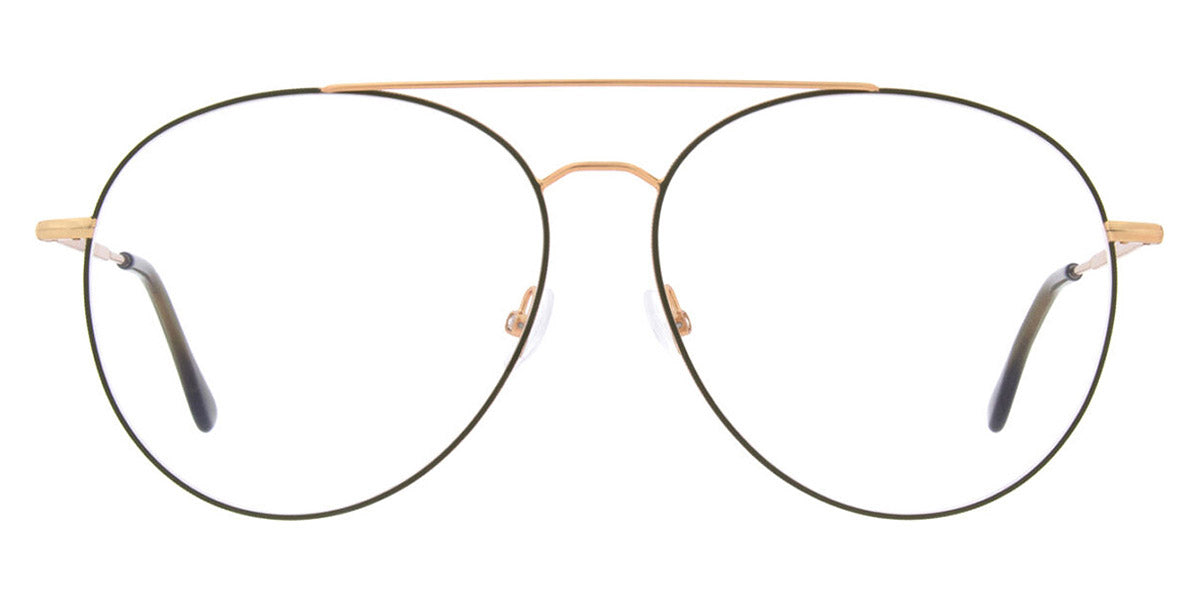 Andy Wolf® 4816 ANW 4816 03 61 - Rosegold/Green Eyeglasses