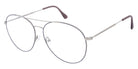 Andy Wolf® 4816 ANW 4816 04 61 - Silver/Violet Eyeglasses