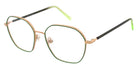 Andy Wolf® 4817 ANW 4817 02 52 - Rosegold/Green Eyeglasses