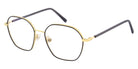 Andy Wolf® 4817 ANW 4817 05 52 - Gold/Black Eyeglasses