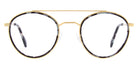 Andy Wolf® 4818 ANW 4818 03 47 - Gold/Blue Eyeglasses