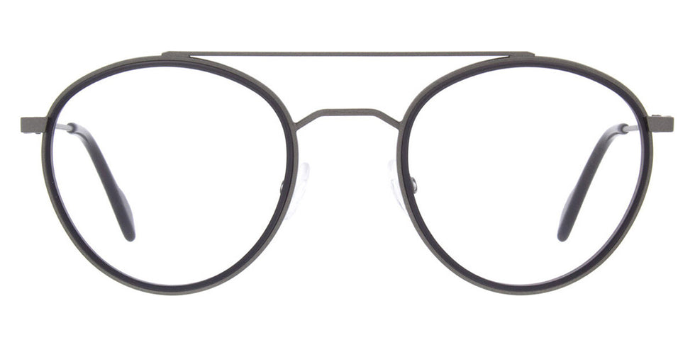 Andy Wolf® 4818 ANW 4818 04 47 - Gun/Grey Eyeglasses