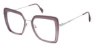 Andy Wolf® 4819 ANW 4819 04 51 - Violet/Silver Eyeglasses