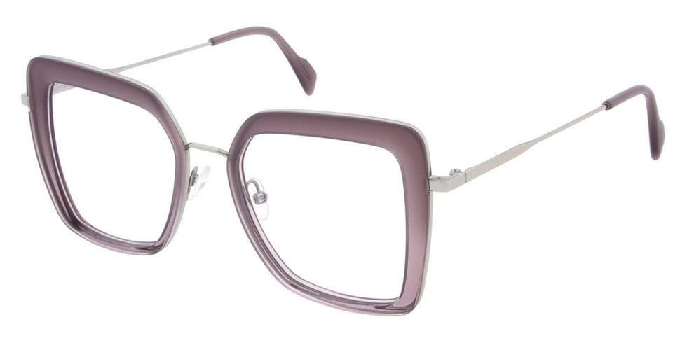 Andy Wolf® 4819 ANW 4819 04 51 - Violet/Silver Eyeglasses