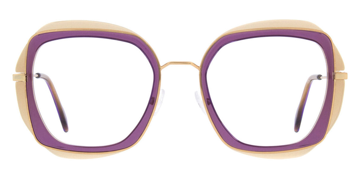 Andy Wolf® 4820 ANW 4820 03 52 - Brown/Rosegold Eyeglasses