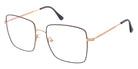 Andy Wolf® 4821 ANW 4821 04 56 - Rosegold/Grey Eyeglasses