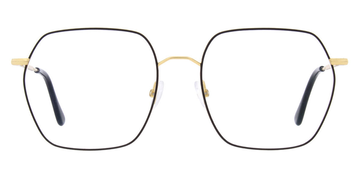 Andy Wolf® 4826 ANW 4826 01 54 - Gold/Black Eyeglasses