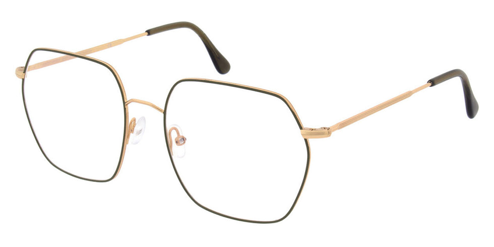 Andy Wolf® 4826 ANW 4826 03 54 - Rosegold/Green Eyeglasses