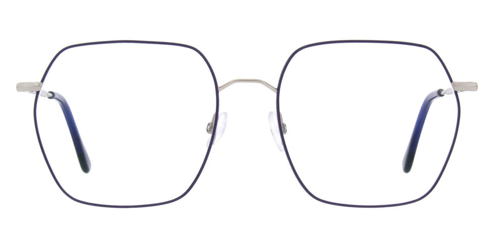 Andy Wolf® 4826 ANW 4826 04 54 - Silver/Blue Eyeglasses