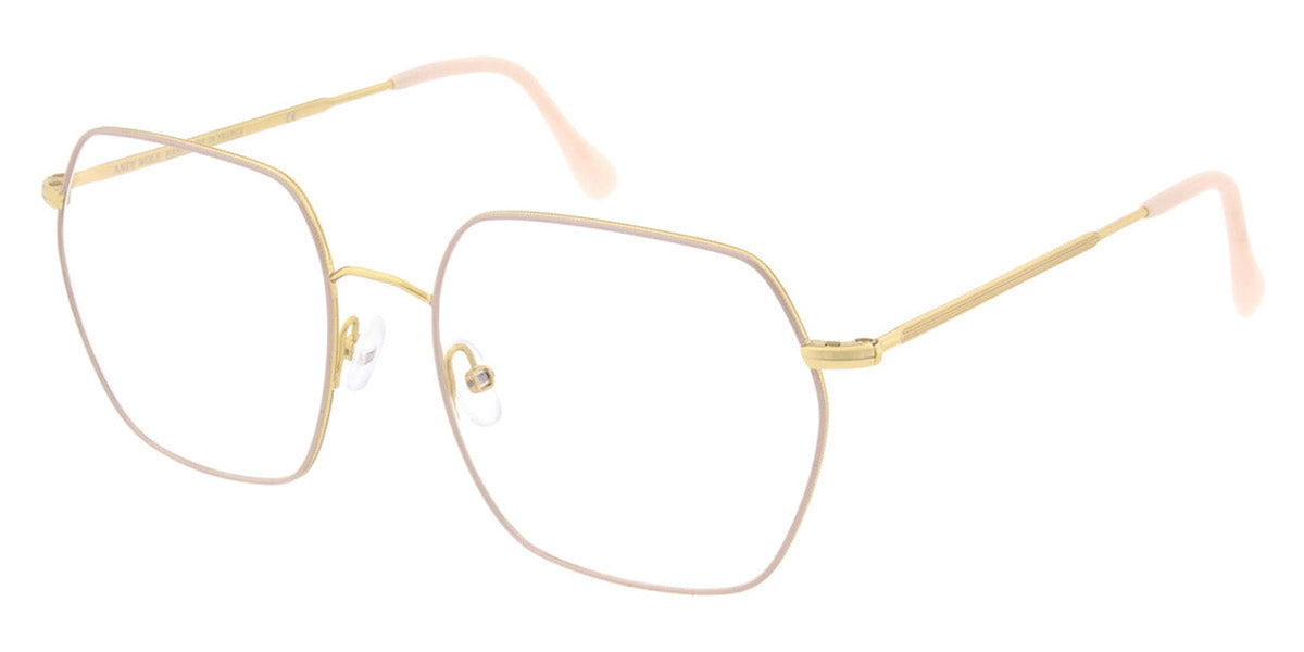 Andy Wolf® 4826 ANW 4826 05 54 - Gold/Beige Eyeglasses