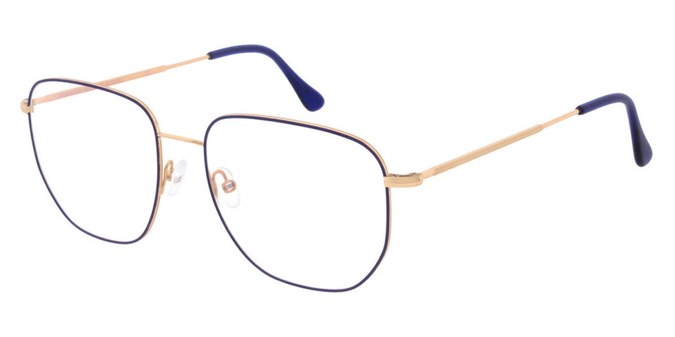 Andy Wolf® 4827 ANW 4827 04 56 - Rosegold/Blue Eyeglasses
