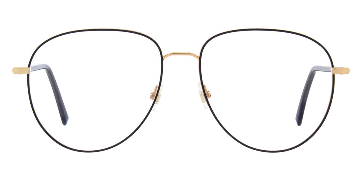 Andy Wolf® 4828 ANW 4828 03 58 - Rosegold/Black Eyeglasses