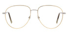 Andy Wolf® 4828 ANW 4828 04 58 - Silver/Gold Eyeglasses