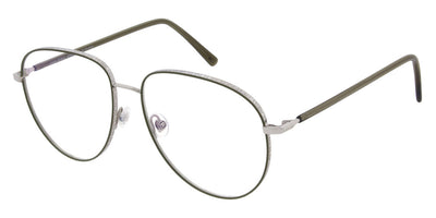 Andy Wolf® 4828 ANW 4828 05 58 - Silver/Green Eyeglasses