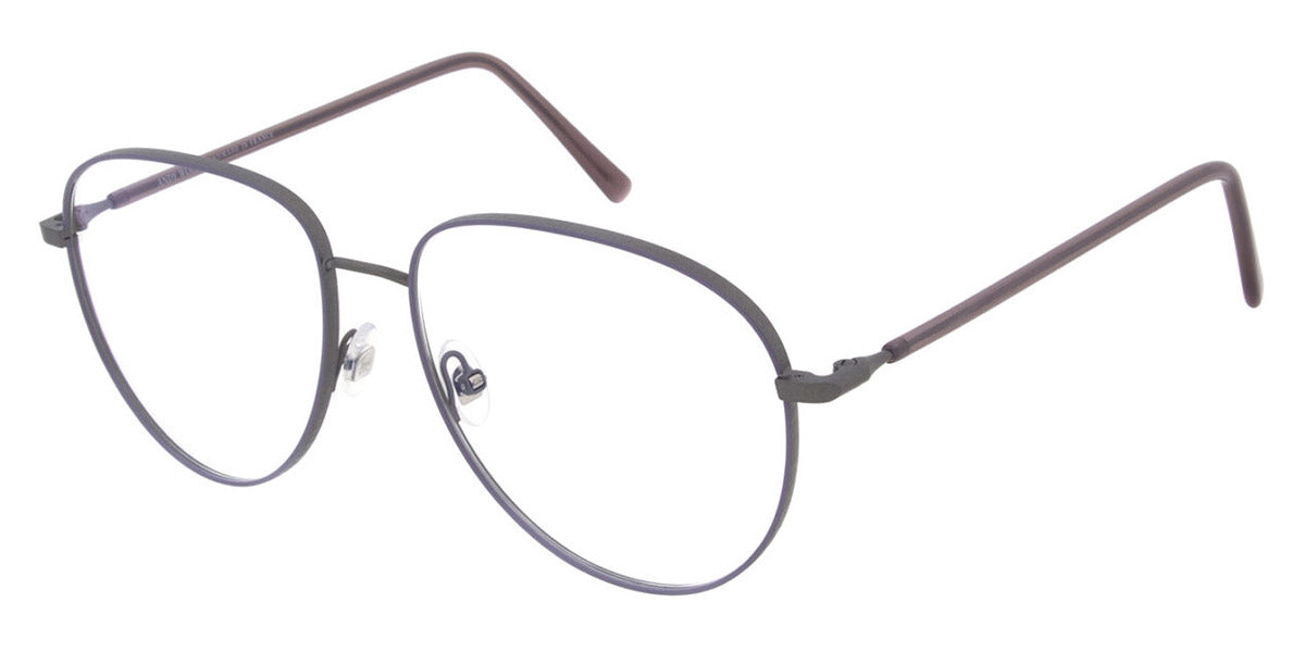 Andy Wolf® 4828 ANW 4828 06 58 - Gun/Violet Eyeglasses