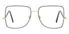 Andy Wolf® 4829 ANW 4829 03 57 - Gold/Black Eyeglasses
