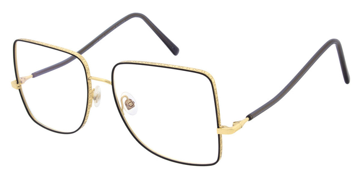 Andy Wolf® 4829 ANW 4829 03 57 - Gold/Black Eyeglasses