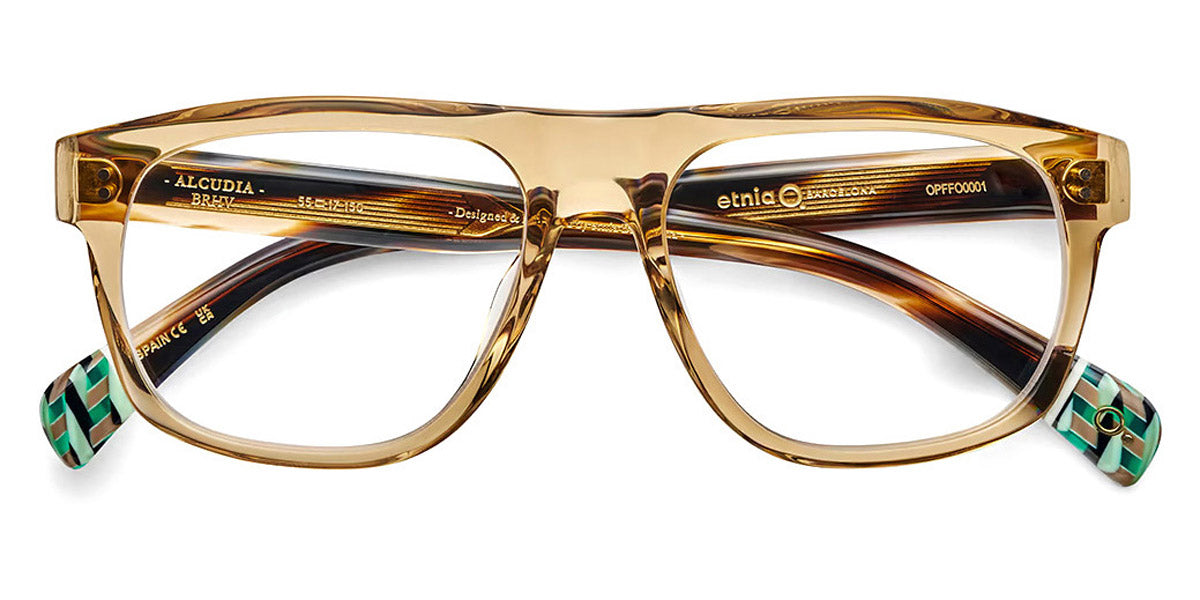 Etnia Barcelona® ALCUDIA 5 ALCUDI 55O BRHV - BRHV Brown/Havana Eyeglasses