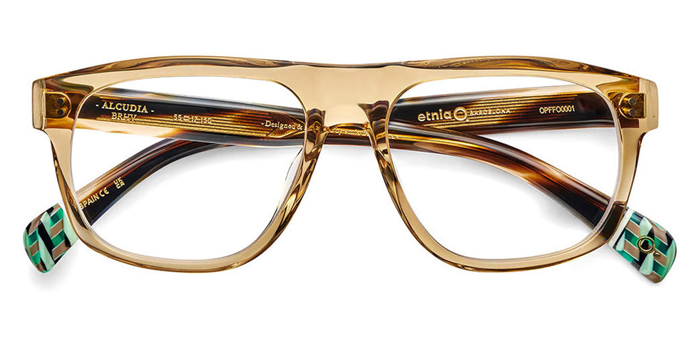 Etnia Barcelona® ALCUDIA 5 ALCUDI 55O BRHV - BRHV Brown/Havana Eyeglasses