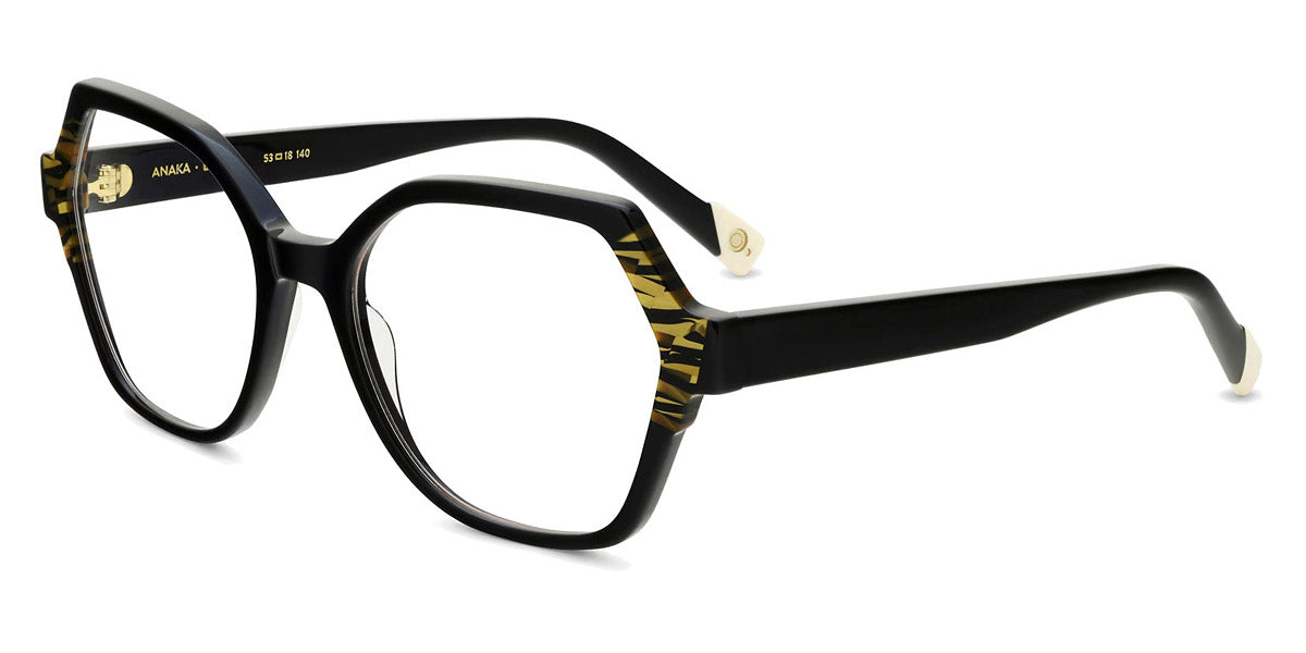 Etnia Barcelona® ANAKA 5 ANAKA 53O BKGD - BKGD Black/Gold Eyeglasses