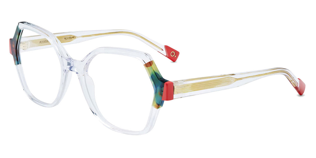 Etnia Barcelona® ANAKA 5 ANAKA 53O CLRD - CLRD Transparent/Red Eyeglasses