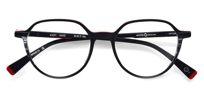 Etnia Barcelona® ANDY 5 ANDY 50O BKRD - BKRD Black/Red Eyeglasses