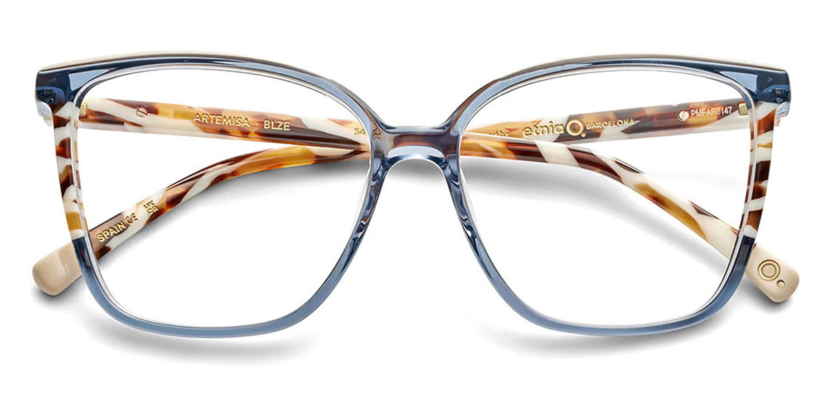 Etnia Barcelona® ARTEMISA 5 ARTEMI 54O BLZE - BLZE Blue/Zebra Eyeglasses