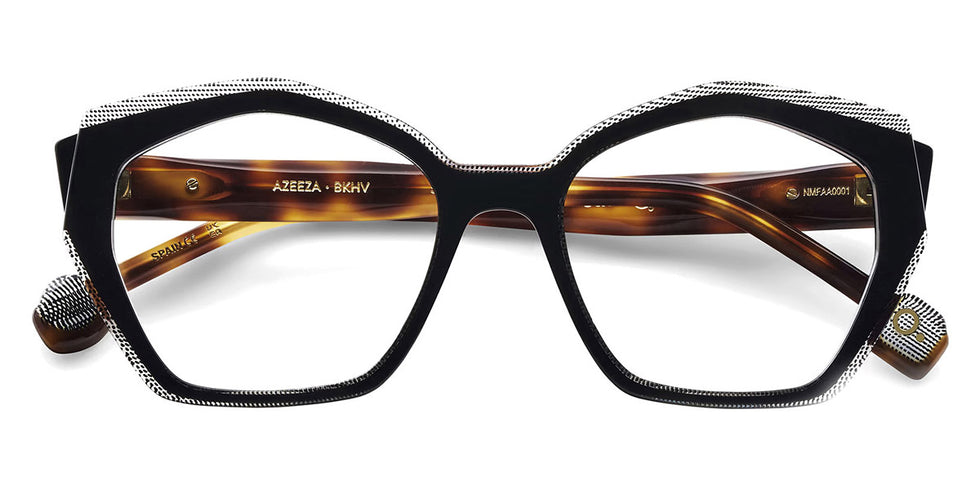 Etnia Barcelona® AZEEZA 5 AZEEZA 52O BKHV - BKHV Black/Havana Eyeglasses