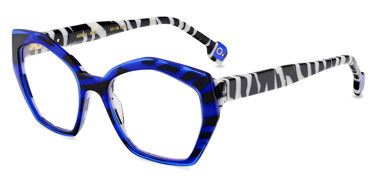 Etnia Barcelona® AZEEZA 5 AZEEZA 52O BLZE - BLZE Blue/Zebra Eyeglasses