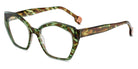 Etnia Barcelona® AZEEZA 5 AZEEZA 52O GR - GR Green Eyeglasses