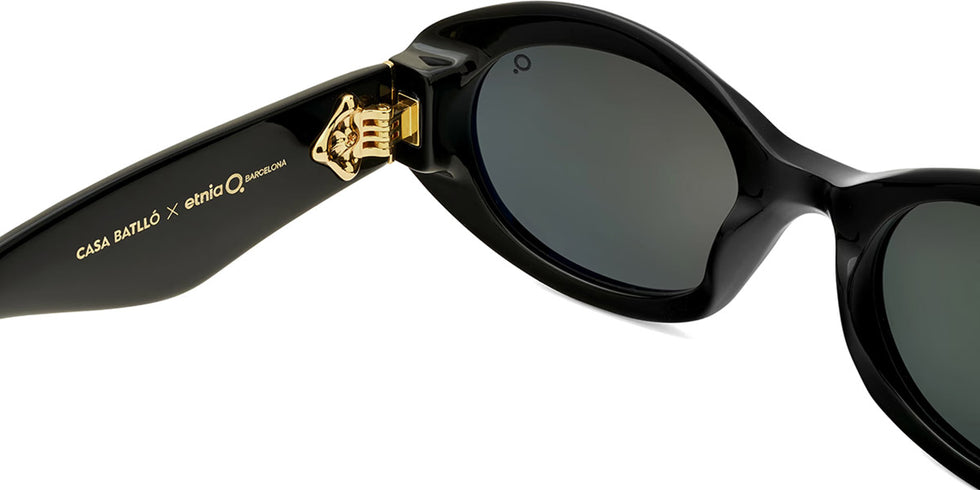 Etnia Barcelona® CASA BATLLO 5 BATLLO 52S BK - BK Black Sunglasses