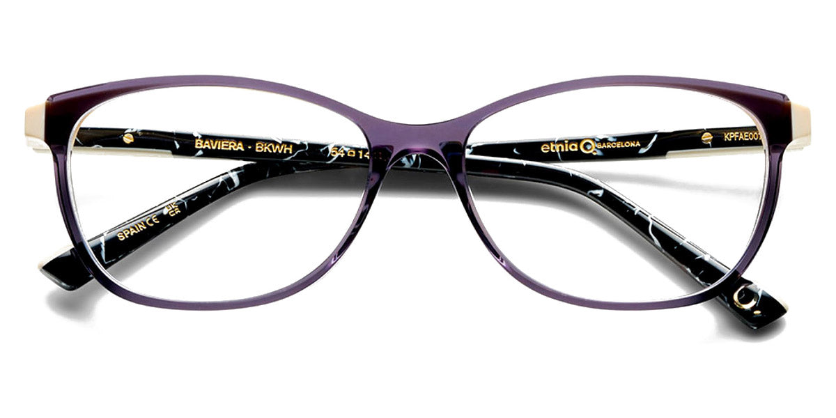 Etnia Barcelona® BAVIERA 5 BAVIER 54O BKWH - BKWH Black/White Eyeglasses