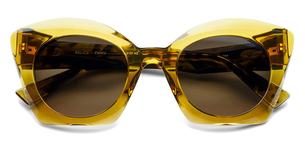 Etnia Barcelona® BELICE 5 BELICE 49S YWHV - YWHV Yellow/Havana Sunglasses