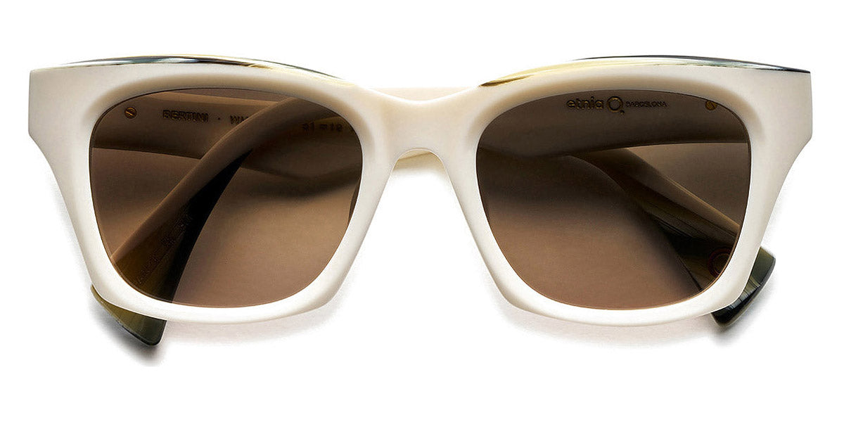 Etnia Barcelona® BERTINI 5 BERTIN 51S WHHO - WHHO White/Brown Sunglasses