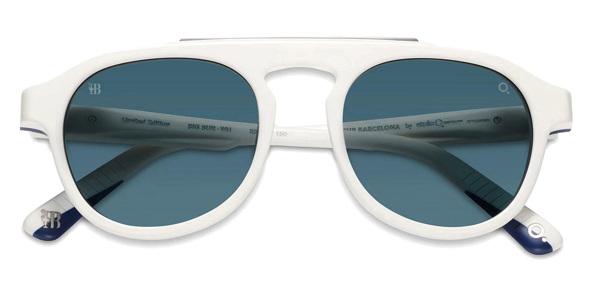 Etnia Barcelona® BIG SUR C.A. 5 BIGS.L 52S WH - WH White Sunglasses