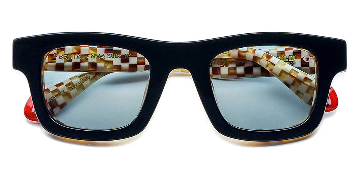 Etnia Barcelona® BRUTAL NO.14 SUN 5 BRUT14 49S BK - BK Black Sunglasses