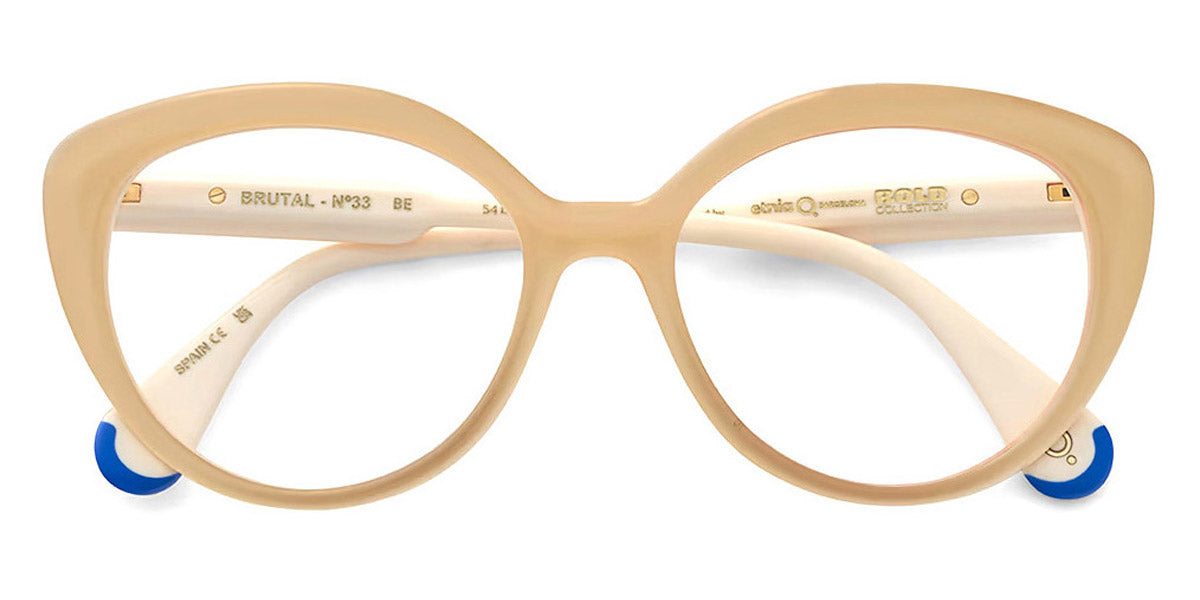 Etnia Barcelona® BRUTAL NO.33 5 BRUT33 54O BE - BE Beige Eyeglasses