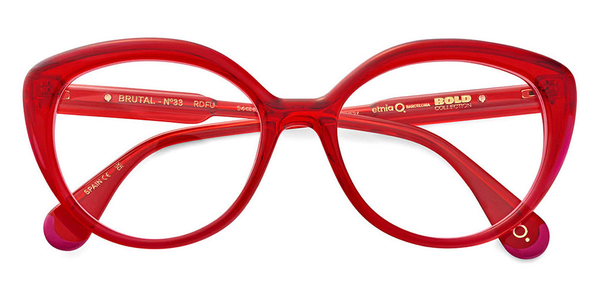 Etnia Barcelona® BRUTAL NO.33 5 BRUT33 54O RDFU - RDFU Red/Pink Eyeglasses