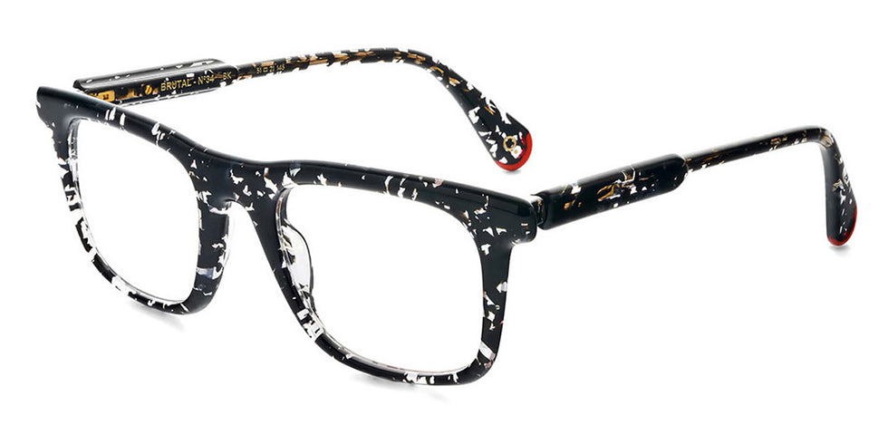 Etnia Barcelona® BRUTAL NO.34 5 BRUT34 51O BK - BK Black Eyeglasses