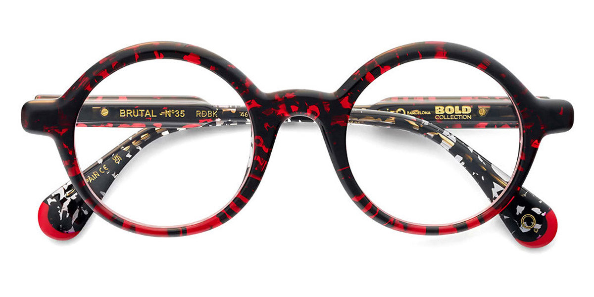 Etnia Barcelona® BRUTAL NO.35 5 BRUT35 46O RDBK - RDBK Red/Black Eyeglasses