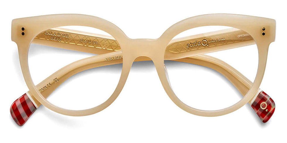 Etnia Barcelona® CALA DOR 5 CALADO 51O BEPK - BEPK Beige/Pink Eyeglasses