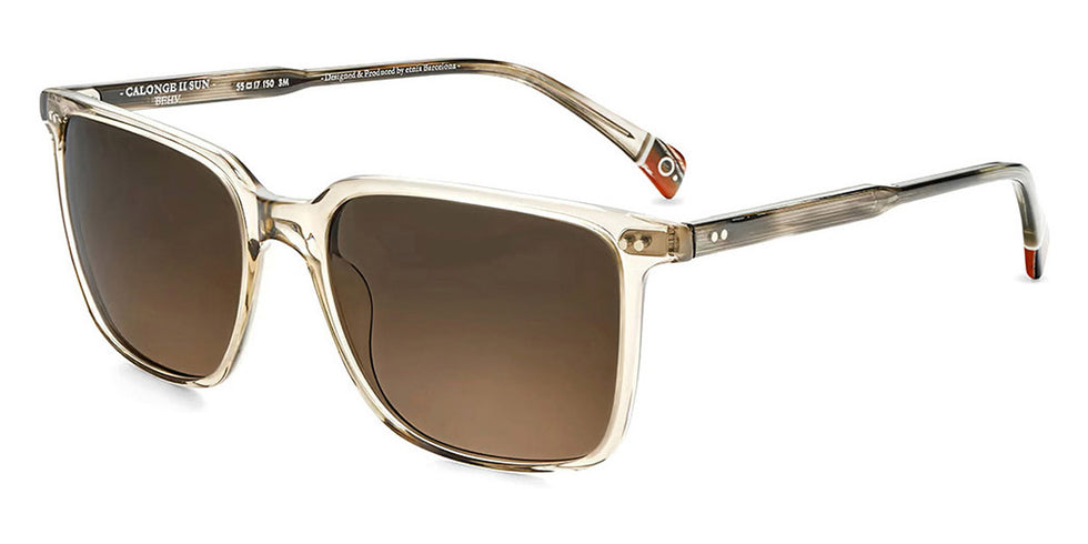 Etnia Barcelona® CALONGE II SUN 5 CALON2 55S BEHV - BEHV Beige/Havana Sunglasses